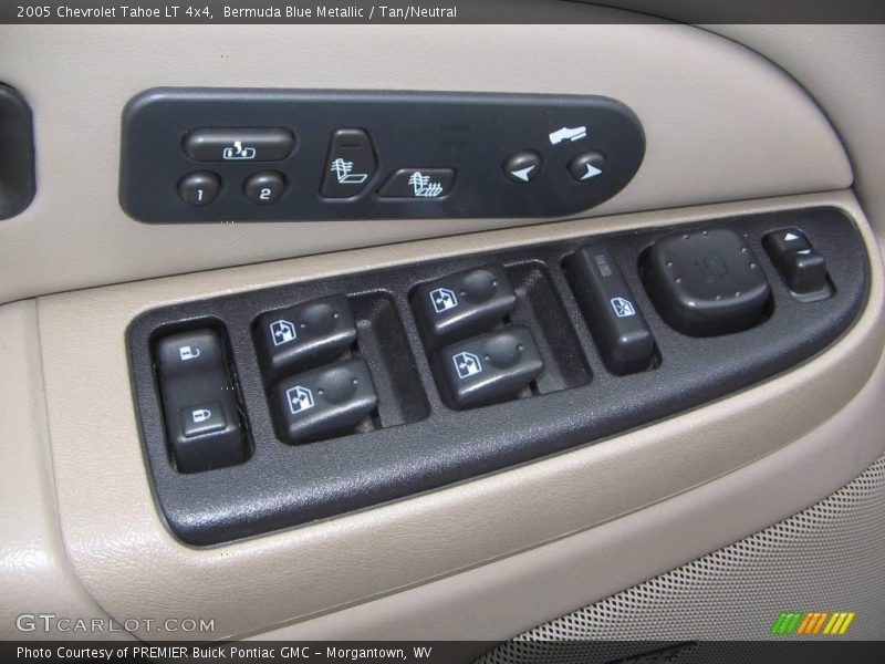 Bermuda Blue Metallic / Tan/Neutral 2005 Chevrolet Tahoe LT 4x4