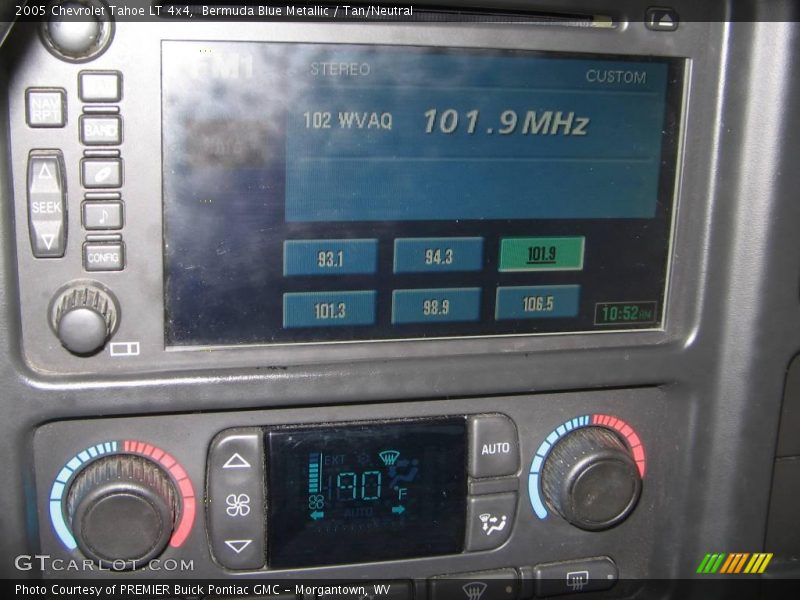 Bermuda Blue Metallic / Tan/Neutral 2005 Chevrolet Tahoe LT 4x4