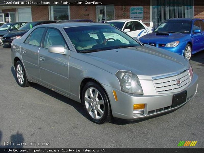 Light Platinum / Light Gray/Ebony 2006 Cadillac CTS Sport Sedan