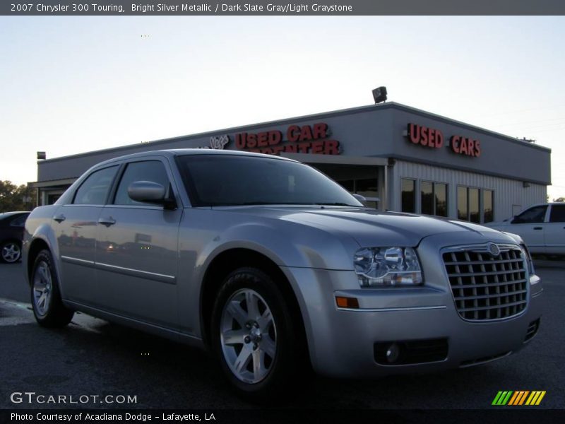 Bright Silver Metallic / Dark Slate Gray/Light Graystone 2007 Chrysler 300 Touring