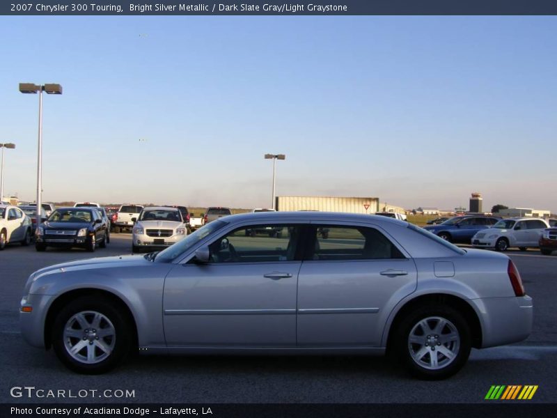 Bright Silver Metallic / Dark Slate Gray/Light Graystone 2007 Chrysler 300 Touring