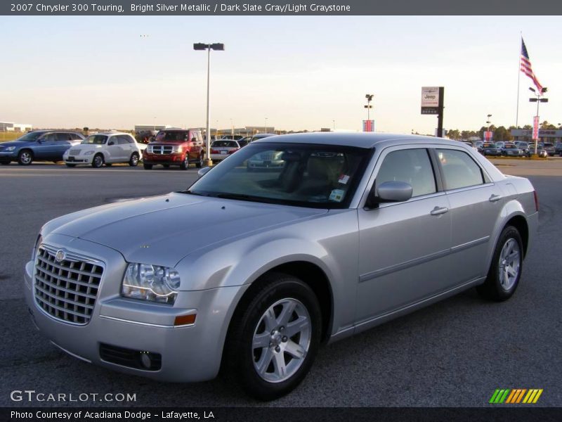 Bright Silver Metallic / Dark Slate Gray/Light Graystone 2007 Chrysler 300 Touring