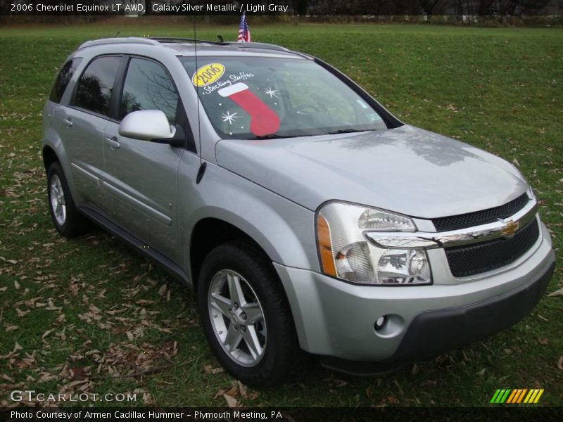 Galaxy Silver Metallic / Light Gray 2006 Chevrolet Equinox LT AWD