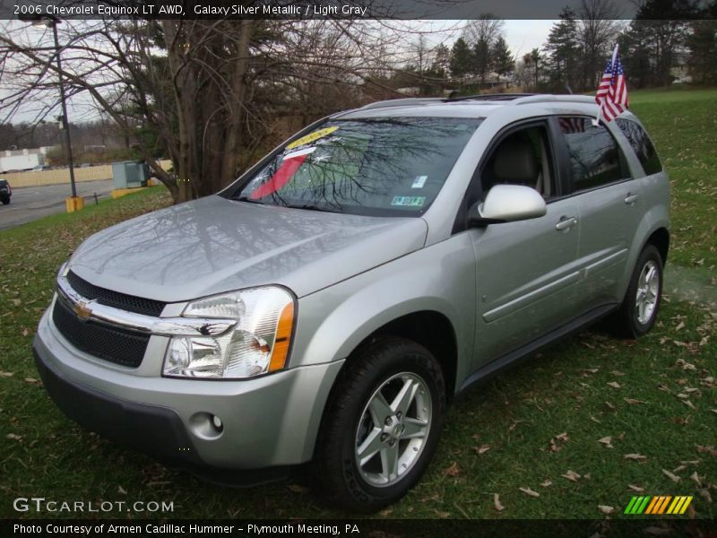 Galaxy Silver Metallic / Light Gray 2006 Chevrolet Equinox LT AWD