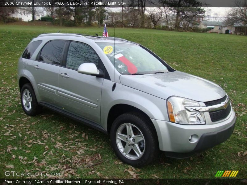 Galaxy Silver Metallic / Light Gray 2006 Chevrolet Equinox LT AWD