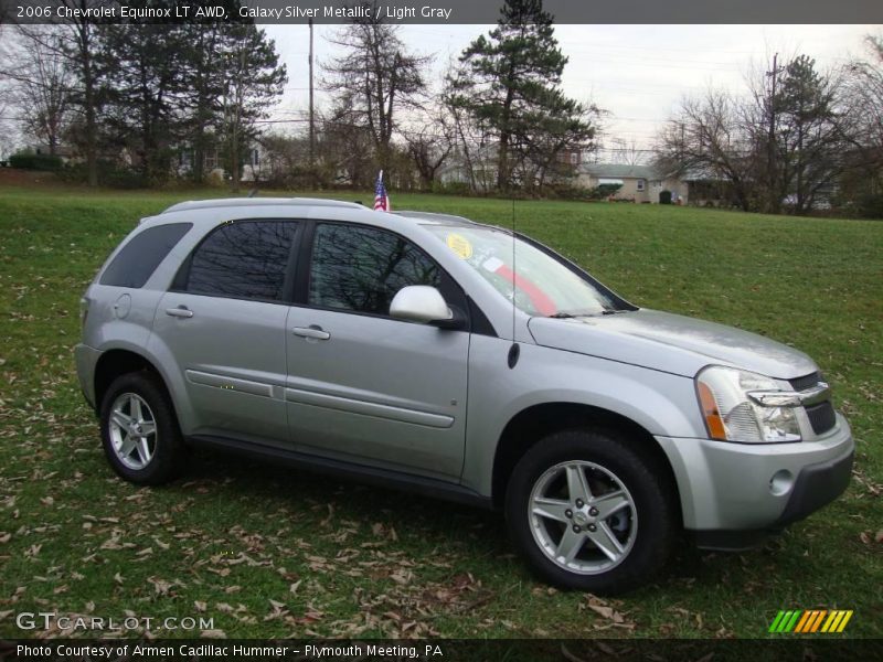 Galaxy Silver Metallic / Light Gray 2006 Chevrolet Equinox LT AWD