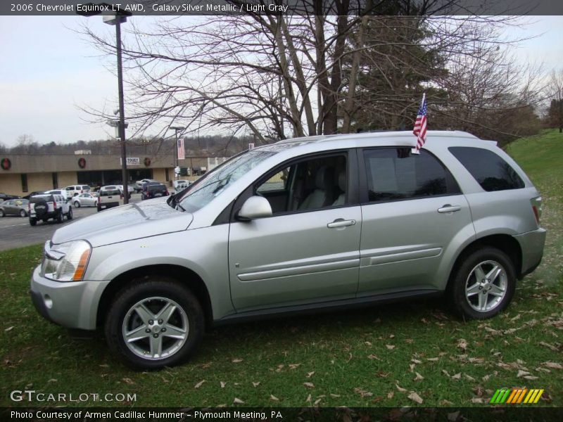 Galaxy Silver Metallic / Light Gray 2006 Chevrolet Equinox LT AWD