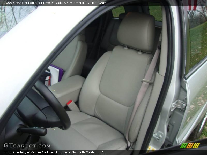 Galaxy Silver Metallic / Light Gray 2006 Chevrolet Equinox LT AWD