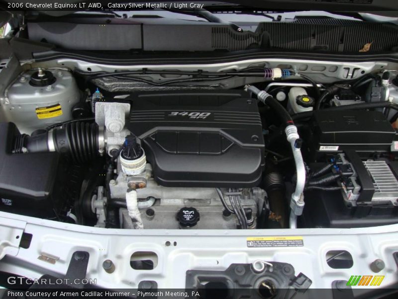 Galaxy Silver Metallic / Light Gray 2006 Chevrolet Equinox LT AWD