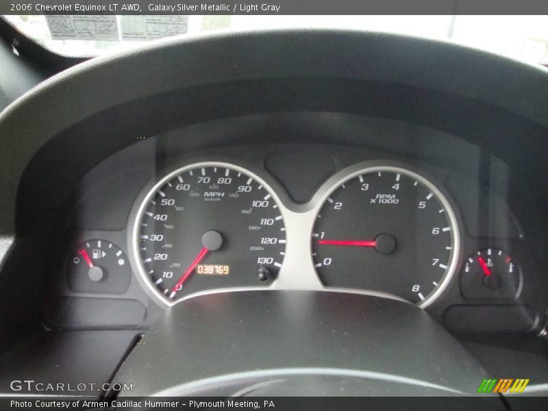 Galaxy Silver Metallic / Light Gray 2006 Chevrolet Equinox LT AWD