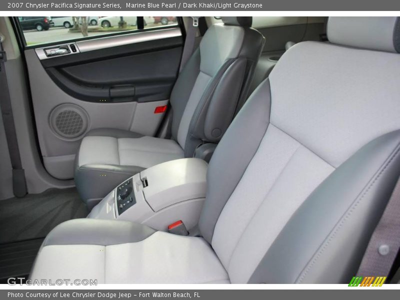 Marine Blue Pearl / Dark Khaki/Light Graystone 2007 Chrysler Pacifica Signature Series