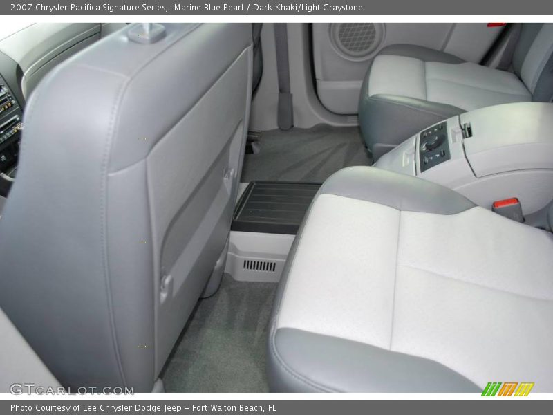 Marine Blue Pearl / Dark Khaki/Light Graystone 2007 Chrysler Pacifica Signature Series