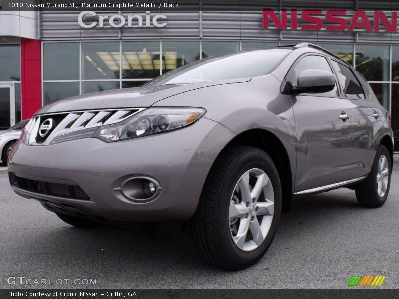 Platinum Graphite Metallic / Black 2010 Nissan Murano SL