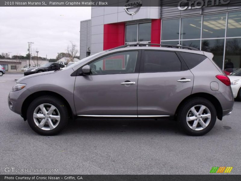 Platinum Graphite Metallic / Black 2010 Nissan Murano SL