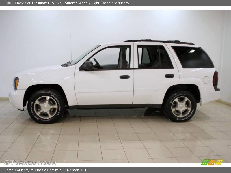 Summit White / Light Cashmere/Ebony 2006 Chevrolet TrailBlazer LS 4x4