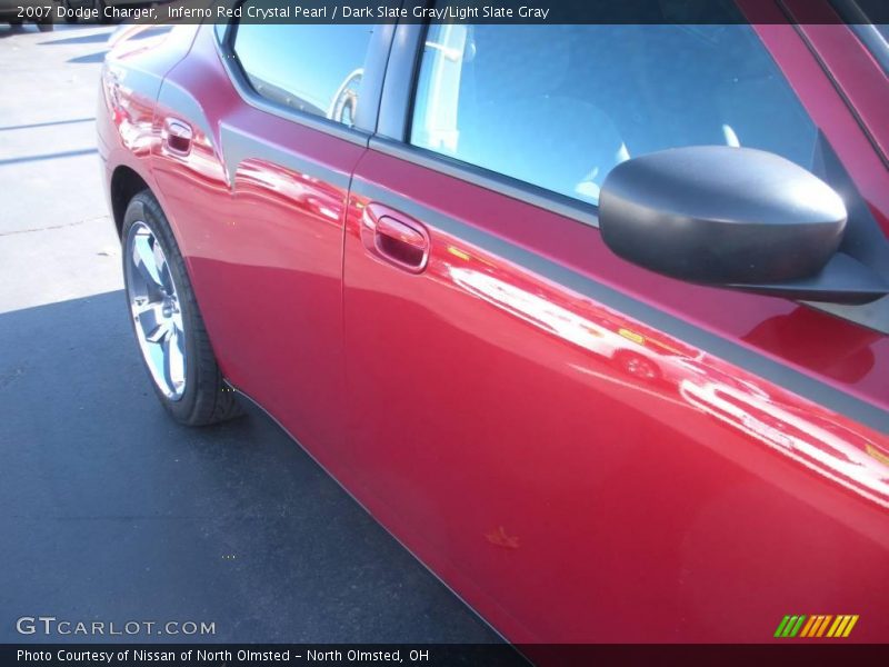 Inferno Red Crystal Pearl / Dark Slate Gray/Light Slate Gray 2007 Dodge Charger