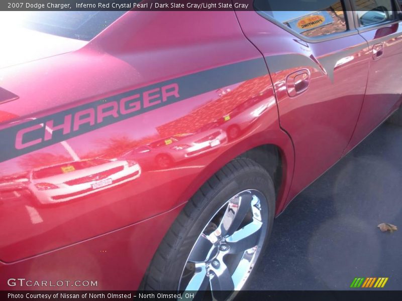 Inferno Red Crystal Pearl / Dark Slate Gray/Light Slate Gray 2007 Dodge Charger