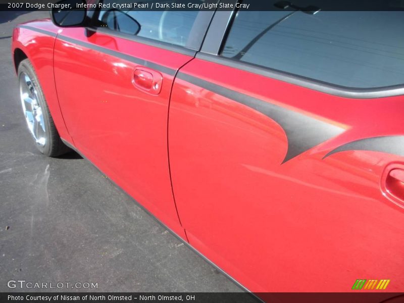 Inferno Red Crystal Pearl / Dark Slate Gray/Light Slate Gray 2007 Dodge Charger
