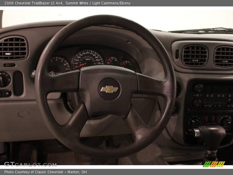 Summit White / Light Cashmere/Ebony 2006 Chevrolet TrailBlazer LS 4x4