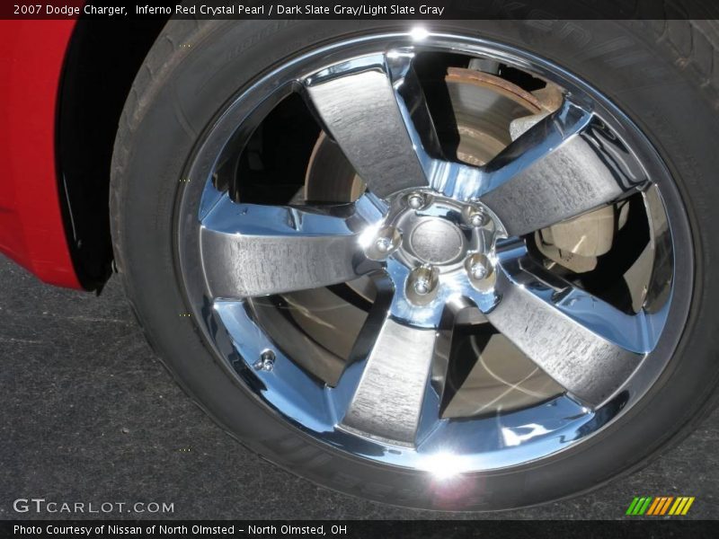 Inferno Red Crystal Pearl / Dark Slate Gray/Light Slate Gray 2007 Dodge Charger