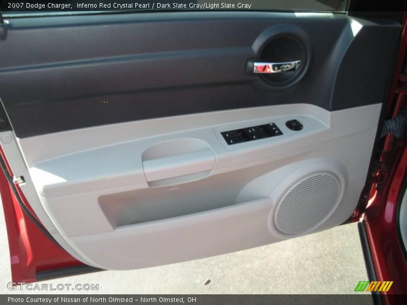 Inferno Red Crystal Pearl / Dark Slate Gray/Light Slate Gray 2007 Dodge Charger