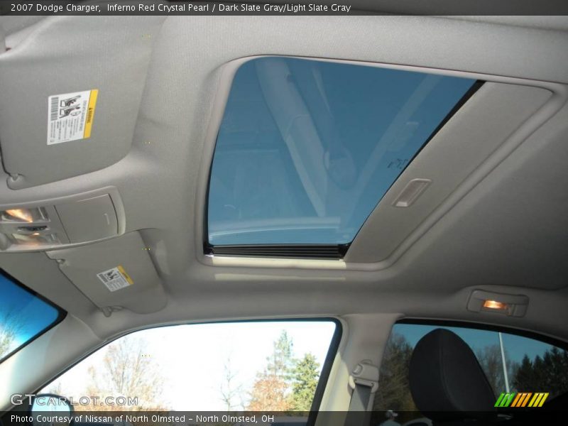 Inferno Red Crystal Pearl / Dark Slate Gray/Light Slate Gray 2007 Dodge Charger