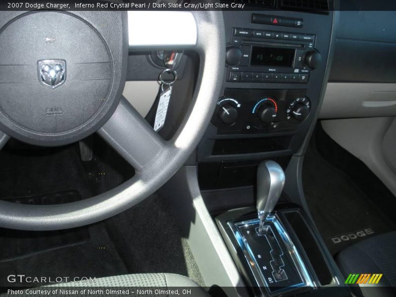 Inferno Red Crystal Pearl / Dark Slate Gray/Light Slate Gray 2007 Dodge Charger