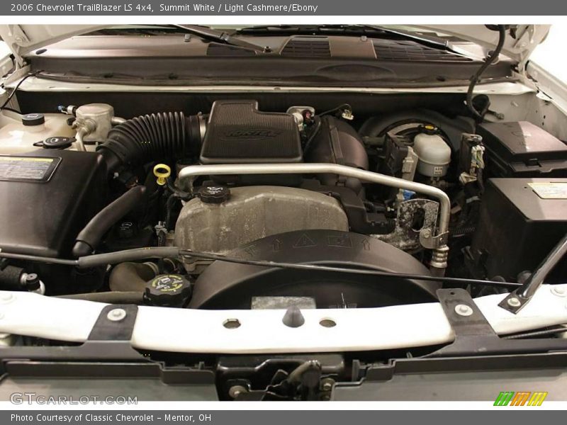 Summit White / Light Cashmere/Ebony 2006 Chevrolet TrailBlazer LS 4x4
