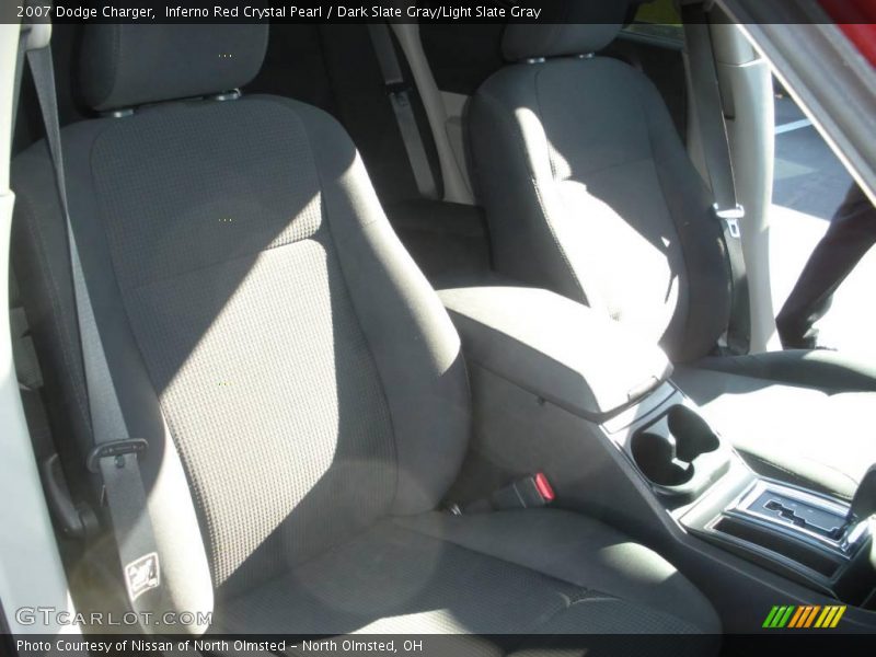 Inferno Red Crystal Pearl / Dark Slate Gray/Light Slate Gray 2007 Dodge Charger