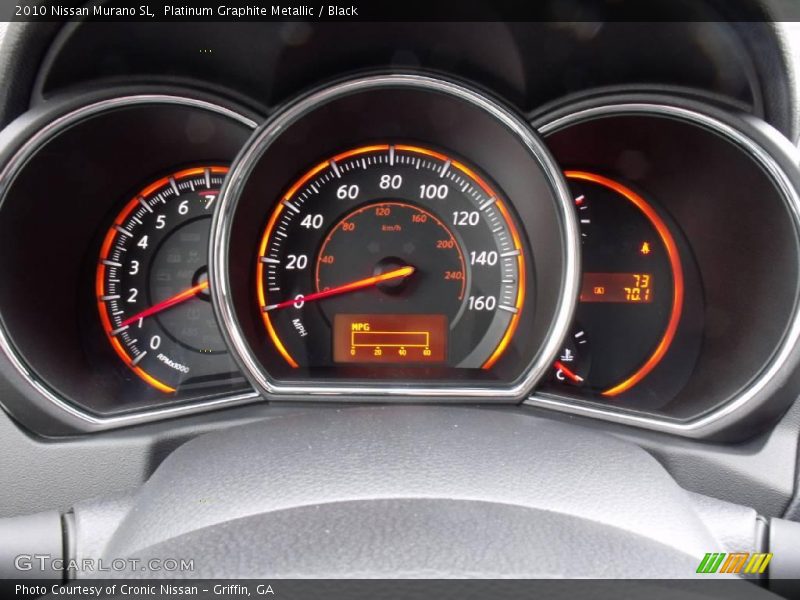 Platinum Graphite Metallic / Black 2010 Nissan Murano SL
