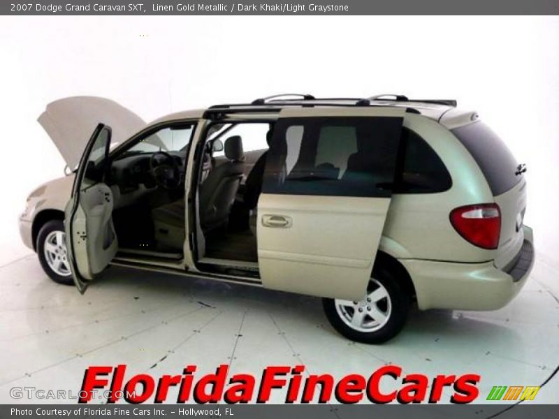 Linen Gold Metallic / Dark Khaki/Light Graystone 2007 Dodge Grand Caravan SXT