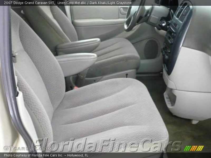 Linen Gold Metallic / Dark Khaki/Light Graystone 2007 Dodge Grand Caravan SXT