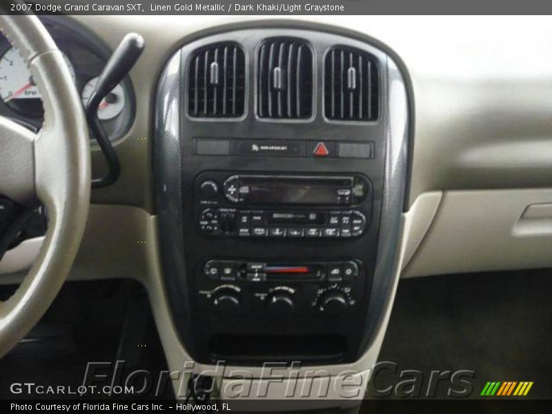 Linen Gold Metallic / Dark Khaki/Light Graystone 2007 Dodge Grand Caravan SXT