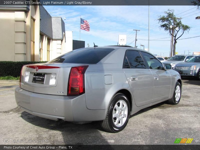 Light Platinum / Light Gray/Ebony 2007 Cadillac CTS Sedan
