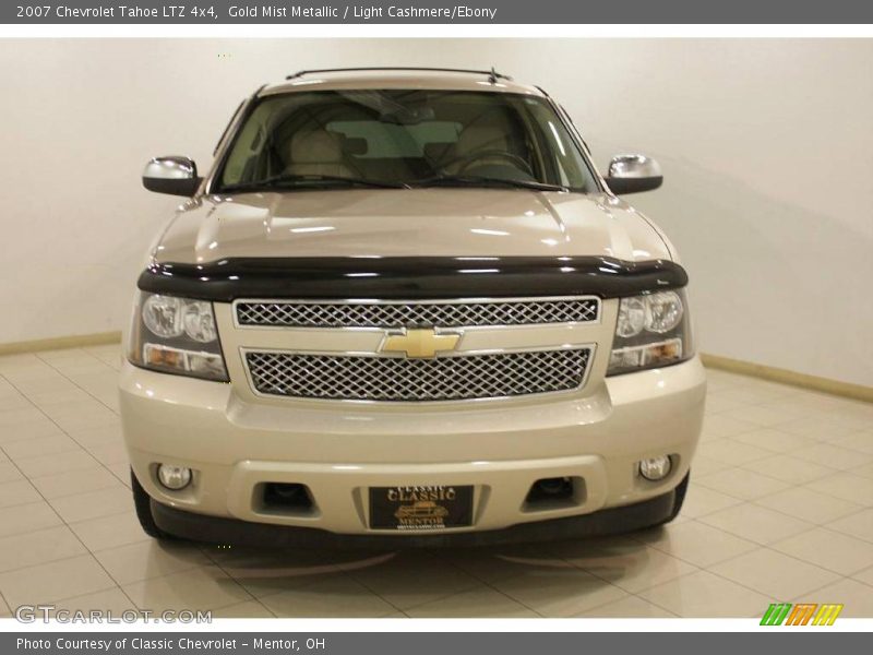 Gold Mist Metallic / Light Cashmere/Ebony 2007 Chevrolet Tahoe LTZ 4x4