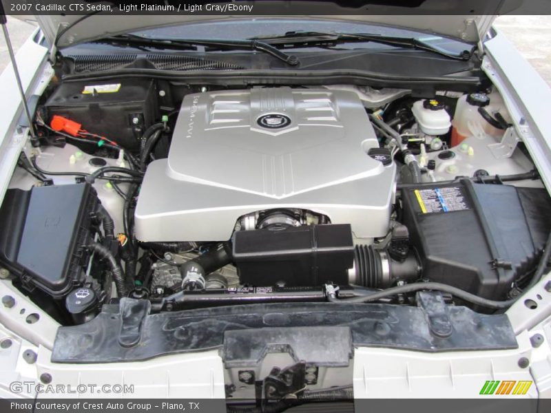 Light Platinum / Light Gray/Ebony 2007 Cadillac CTS Sedan