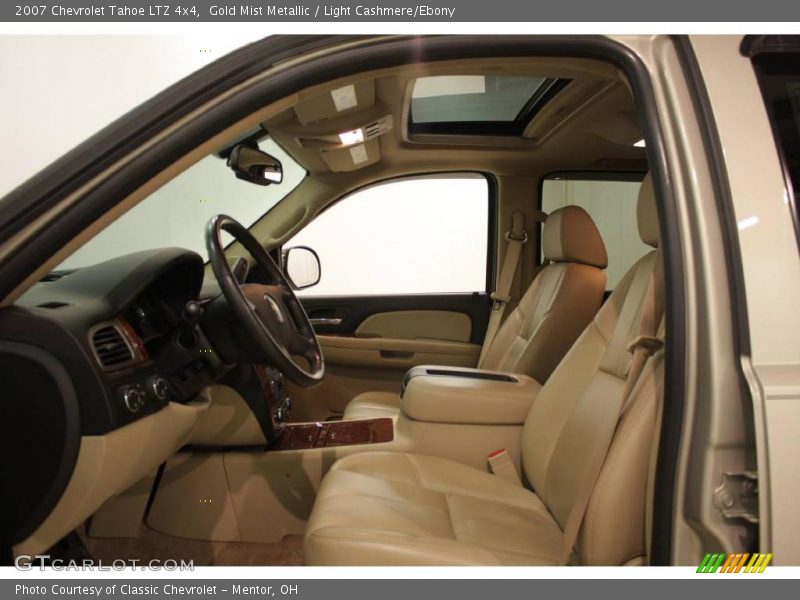 Gold Mist Metallic / Light Cashmere/Ebony 2007 Chevrolet Tahoe LTZ 4x4
