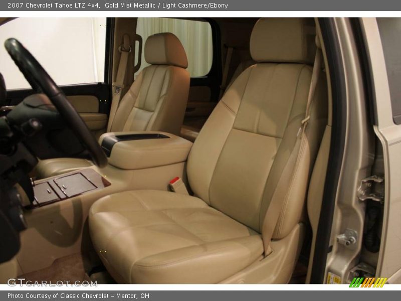Gold Mist Metallic / Light Cashmere/Ebony 2007 Chevrolet Tahoe LTZ 4x4