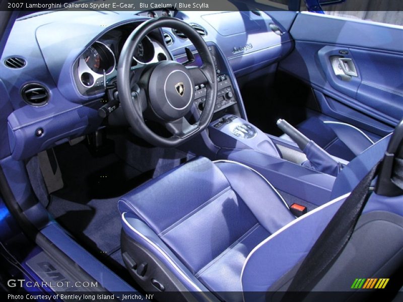 Blu Caelum / Blue Scylla 2007 Lamborghini Gallardo Spyder E-Gear