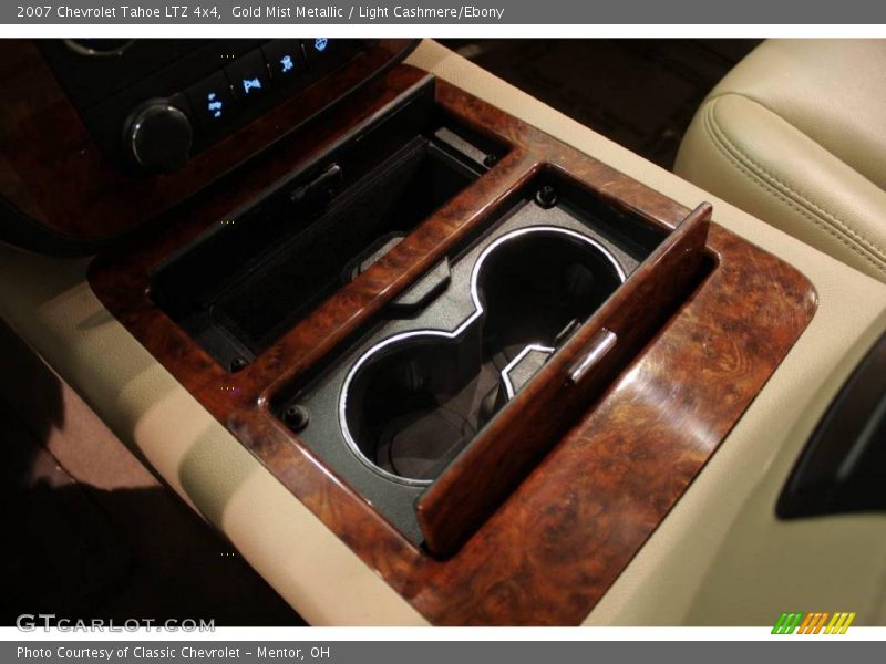 Gold Mist Metallic / Light Cashmere/Ebony 2007 Chevrolet Tahoe LTZ 4x4