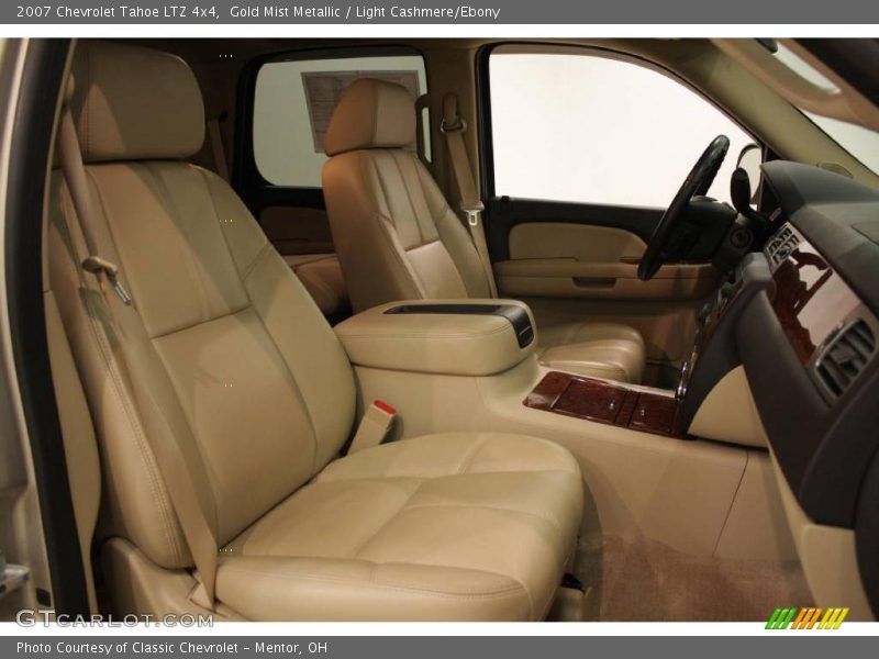 Gold Mist Metallic / Light Cashmere/Ebony 2007 Chevrolet Tahoe LTZ 4x4