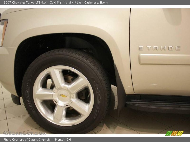 Gold Mist Metallic / Light Cashmere/Ebony 2007 Chevrolet Tahoe LTZ 4x4