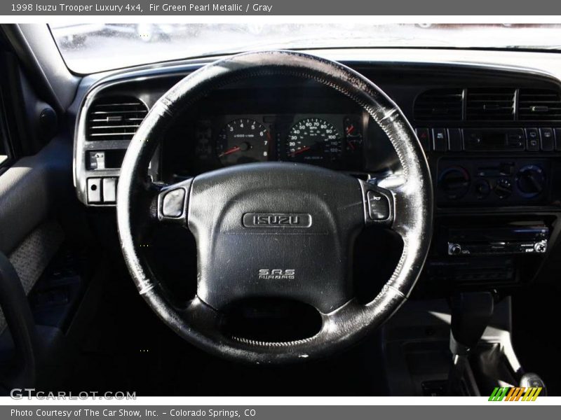 Fir Green Pearl Metallic / Gray 1998 Isuzu Trooper Luxury 4x4