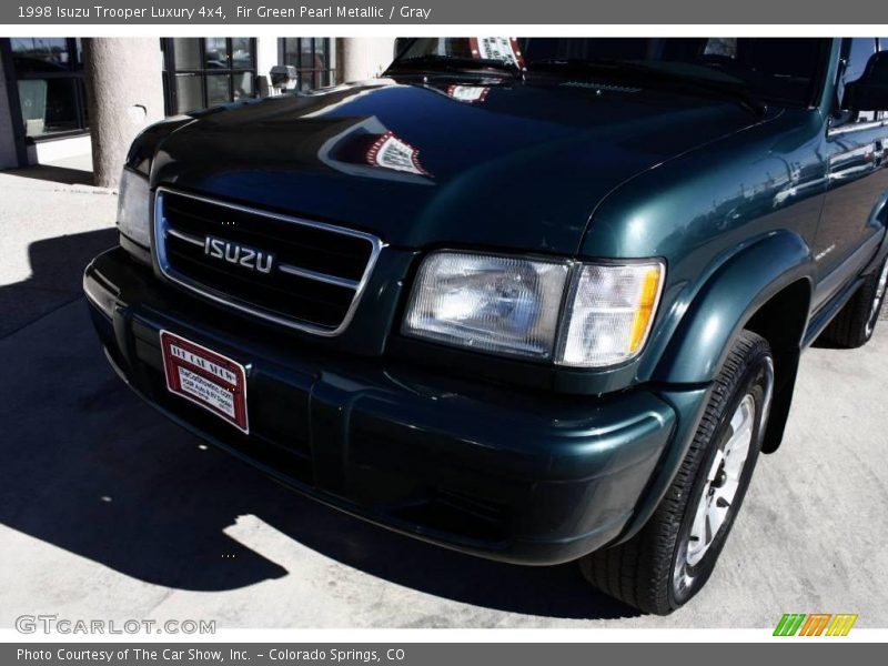 Fir Green Pearl Metallic / Gray 1998 Isuzu Trooper Luxury 4x4