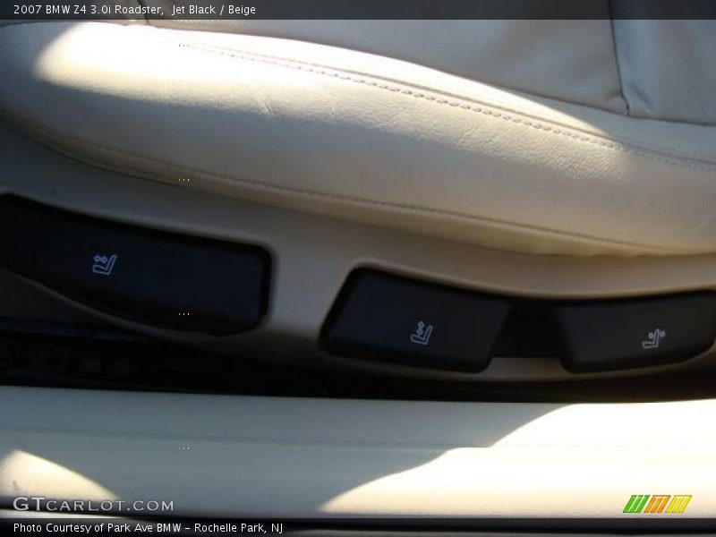 Jet Black / Beige 2007 BMW Z4 3.0i Roadster