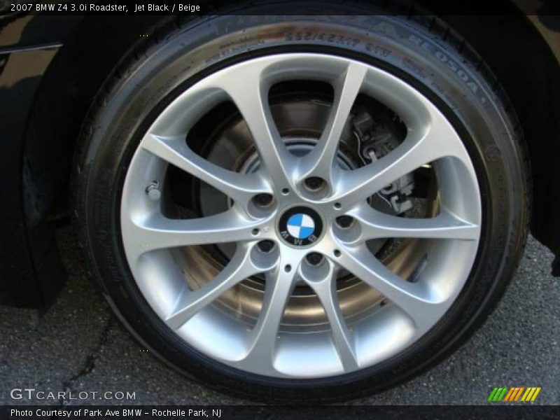 Jet Black / Beige 2007 BMW Z4 3.0i Roadster
