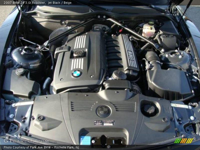 Jet Black / Beige 2007 BMW Z4 3.0i Roadster