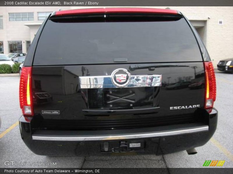 Black Raven / Ebony 2008 Cadillac Escalade ESV AWD