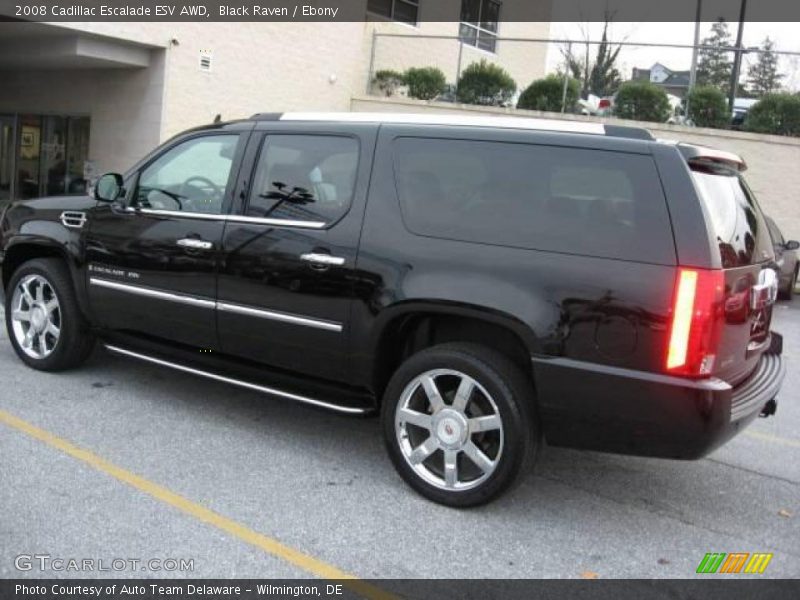Black Raven / Ebony 2008 Cadillac Escalade ESV AWD