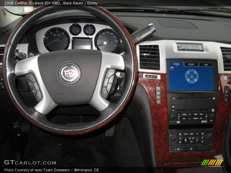 Black Raven / Ebony 2008 Cadillac Escalade ESV AWD